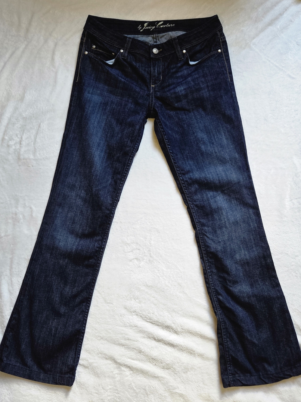 Juicy Couture Women's Dark Blue Denim Jeans